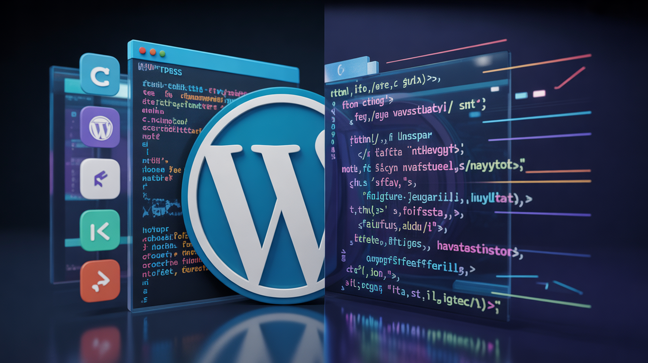 WordPress vs Custom Code: Mana yang Lebih Baik untuk Web Development?